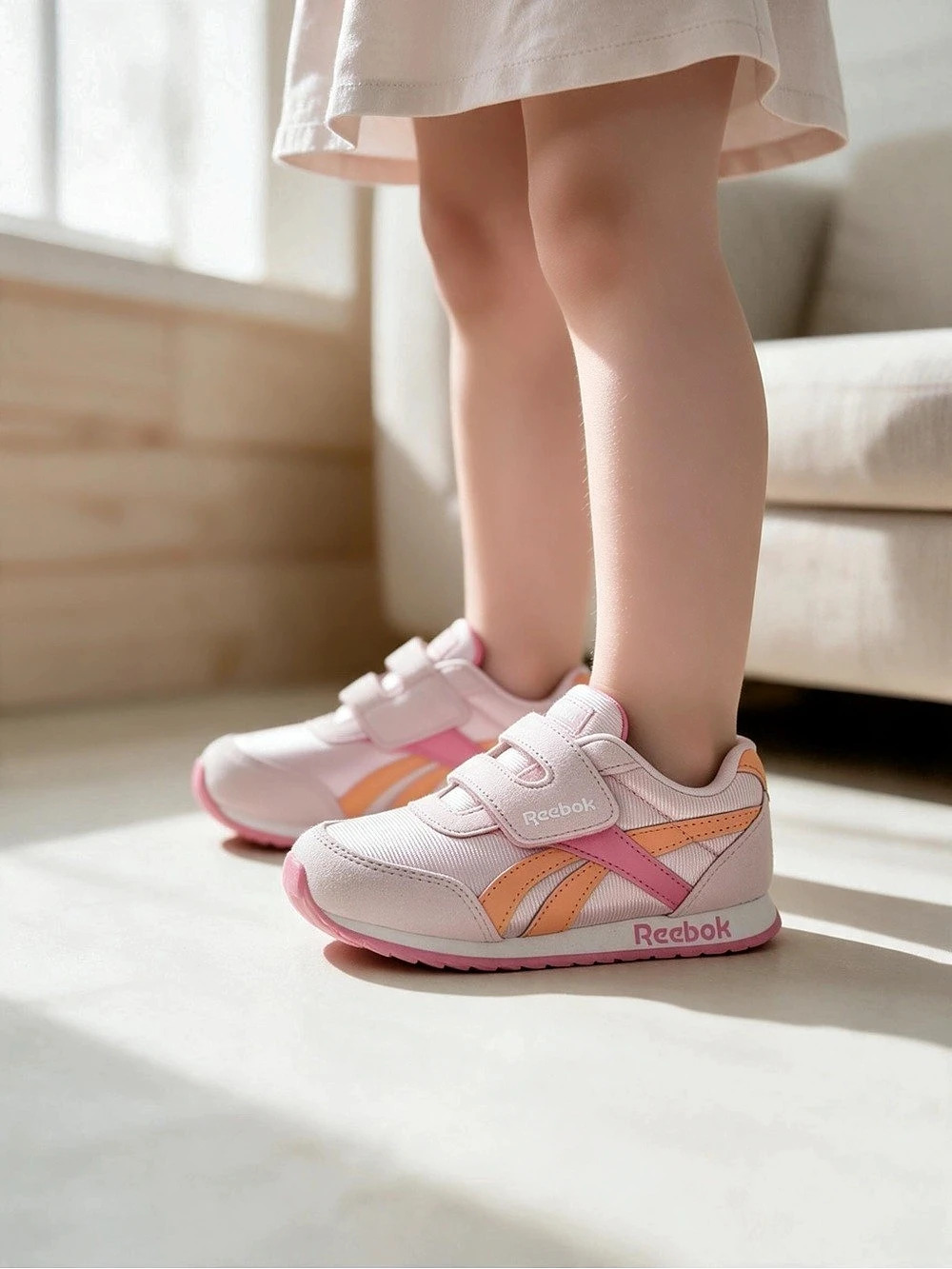 Reebok Royal Girls US 7 Pink Sneakers